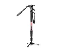 Manfrotto - Kit Monopode Vidéo en Alu. avec Rotule Fluide