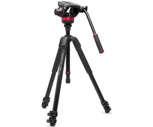 MANFROTTO MVK502055XPRO3V Kit Trépied Vidéo 055 Alu+ MVH502AH