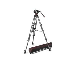 Manfrotto MVK504XTWINMC kit trépied vidéo double tube avec tête fluide 504X
