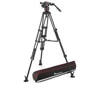Manfrotto kit trépied vidéo MVK608TWINMA avec tête fluide 608