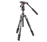 Manfrotto MVKBFRL-LIVE trépied Caméras numériques 3 pieds Noir, Argent