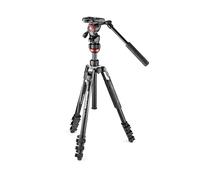 Manfrotto MVKBFRL-LIVE Trépied Appareils photo numériques/films 3 pieds noir, argent