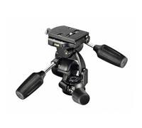 Manfrotto Nouvelle Tête de Trépied Standard 3D à Fixation Rapide pour Appareil Photo, Rotule Photo, Stabilisateur Smartphone et Téléphone, Support Monopode pour la Création de Contenu