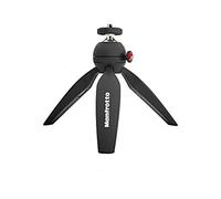 Manfrotto Trépied de table PIXI, pour appareil photo numérique, Noir, Fabriqué en Italie
