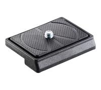 Manfrotto Plaque de dégagement Rapide rectangulaire en technopolymère et Fibre de Verre 200LT-PL