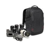 Manfrotto Pro Light Backloader S, Sac à Dos Photo Professionnel, Ouvertures par Le Haut et par l'Arrière, Double Fixation pour Trépied, Sac à Dos Rembourré avec Séparateurs Interchangeables, Noir