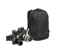 Manfrotto Pro Light Flexloader L, Sac à Dos Photo Professionnel, Poche Extensible pour Stabilisateur Gimbal 3 Axes, Plusieurs Points de Fixation pour Trépieds, Séparateurs Interchangeables, Noirs