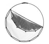 MANFROTTO 3300 Réflecteur Halo Compact 82cm Argent/Blanc