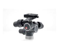 Manfrotto Rotule Digital Pro Geared pour Trépied d'Appareil Photo avec Mouvement à 3 Axes, Stabilisateur Téléphone, Support Smartphone Monopode, Accessoire pour la Création de Contenu