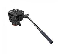 Manfrotto Rotule fluide 500X MVH500XAH – Capacité 5 kg pour hybrides, plateau coulissant