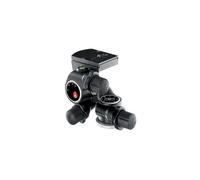 Manfrotto Rotule Junior Geared pour Trépied d'Appareil Photo, Stabilisateur Téléphone, Support Smartphone Monopode, Haute Précision et Fluidité