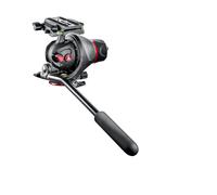 Manfrotto Rotule Photo-Movie pour Trépied d'Appareil Photo avec Système Quick Release 5, Stabilisateur Téléphone, Support Smartphone Monopode, Accessoire pour la Création de Contenu