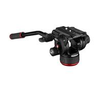 Manfrotto Rotule Vidéo Fluide 504X, Rotule de Trépied pour Caméra ou Appareil Photo Reflex, Conçue pour Les Vlogueurs et Les Photographes, Charge Maximale 12 kg, Fabriquée en Aluminium