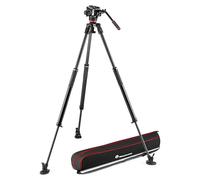 Manfrotto - Trépied Rapide 635 en Carbone et 504X Rotule Vidéo Fluide