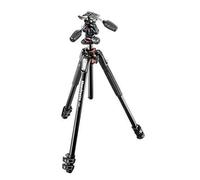 Manfrotto Trépied MK190XPRO33W Kit en Aluminium 3 Sections + Rotule 3 Dimensions Noir