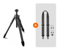 Manfrotto - Trépied ONE hybride aluminium + Peak Design Courroie Slide V3 OFFERT