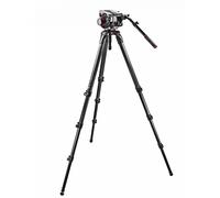 Manfrotto trépied vidéo 536 carbone avec Rotule 509HD