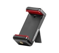 Manfrotto Universal Smartphone Clamp with ? thread connections - Support pour téléphone portable - noir