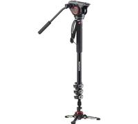 Manfrotto MVMXPRO500 pieds pour camescopes 1/4, 3/8 Aluminium Noir
