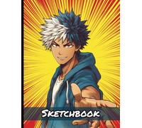 Manga Aesthetic Sketchbook for Drawing Anime: Large Personal Artist Japanimation Sketch Book and Doodle Drawing Pad
