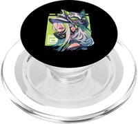 Manga Anime Esthétique Cyberpunk Techwear Harajuku PopSockets PopGrip pour MagSafe