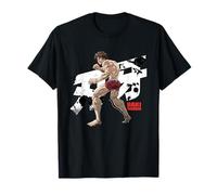 Manga animé Total Fighting Stance de Baki Hanma The Grappler T-Shirt