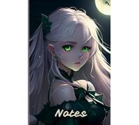 Manga, cahier de note, lecture dans le sens japonnai : Doublé 22,86 X 15,20 cm, 120 Pages de notes ou pour offrir fan manga: Manga, notebook, reading ... 120 Pages, note book or Gift for Anime Manga