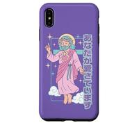 Manga chrétien Mignon Kawaii Jesus You are Loved Anime Violet Coque pour iPhone XS Max