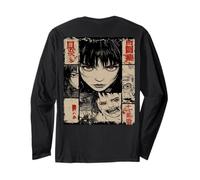 Manga Horror Japan Backprint Streetwear Art Manche Longue