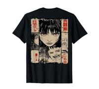 Manga Horror Japan Backprint Streetwear Art T-Shirt