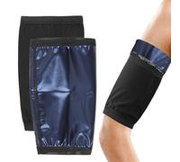 Manga Sauna Para Brazos Con Exceso De Grasa - Recortadores De Brazos, 2 Piezas Mangas De Compresión Ajustables Para Entrenamiento, Bandas Moldeadoras | Para Mujeres Hombres Pérdida Peso Entrenamient