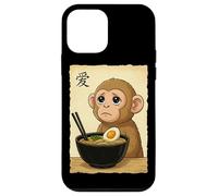 Manga Singe Japonais Ramen Kawaii Manga Coque pour iPhone 12 Mini