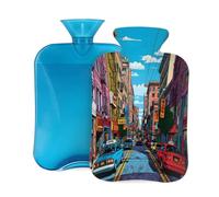 Manga Street Bouillotte avec housse 2 l pour adultes - Pour soulager la douleur