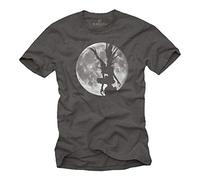Manga Tee Shirt Ryuk - Shinigami Death Note Gris Homme XXXXXL