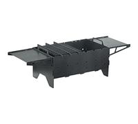 Mangal Barbecue au Charbon de Bois pour 6 Brochettes - En Acier 2 mm - de Table, Balcon, Camping et Voyage