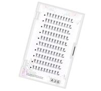 Mangas Cils Cluster Extensions de Cils Anime Grappe de Cils Naturels Cluster Individuel Extension de Cils