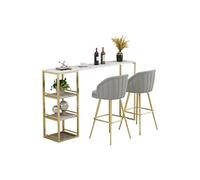 Mange Debout Bar extérieur Moderne Maison Salon Chambre Bureau Bureau Table Bar(100 * 40 * 105cm)