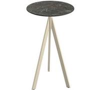 Mange-Debout Infinity Tripod avec Piètement Sable et Plateau HPL Ø 70 cm - Veba