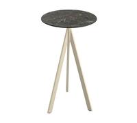 Mange Debout Infinity Tripod avec Piètement Sable et Plateau HPL Ø 70 cm Veba 1 G