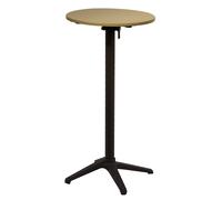 Mange debout rond aluminium - Alicante - L.55 x l.55 x H.107 cm