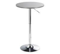Mange debout rond H 100 x D 60 cm - Redy - plateau gris