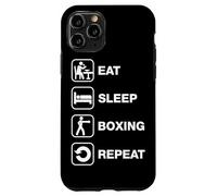 Mange Dors Boxe Répète Routine Coque pour iPhone 11 Pro