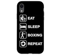 Mange Dors Boxe Répète Routine Coque pour iPhone XR