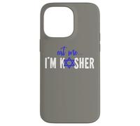 Mange-moi, je suis juif casher Hanoukka cuisinier hébreu chef cuisinier cuisinier Coque pour iPhone 14 Pro Max