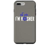 Mange-moi, je suis juif casher Hanoukka cuisinier hébreu chef cuisinier cuisinier Coque pour iPhone 7 Plus/8 Plus