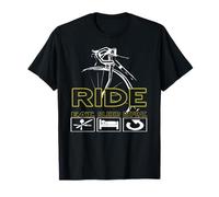 Mange Repose Toi Roule Encore Vélo Humour Quotidien T-Shirt