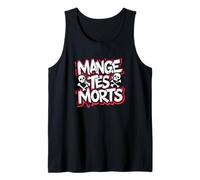Mange tes morts humour design grunge biker gitan Débardeur