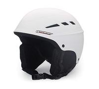 Mangen Casque de Ski Snowboard pour Adulte Enfant (Blanc, Enfants S (52CM-56CM))