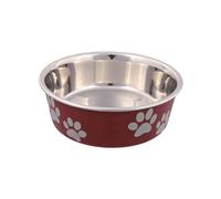 Mangeoir pour animaux Trixie Acier inoxydable 2,2 L Rouge