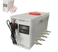 Mangeoire à 10 tétines pour porcelets, machine à traire intelligente à température constante double face avec simulation sonore, station d'alimentation, brassage automatique, pour élevage